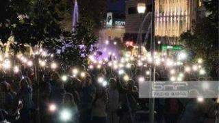 Фенери осветиха 9-я протест в подкрепа на Благомир Коцев (снимки)